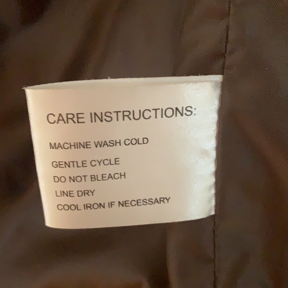 Women’s 1X  quilted brown jacket - Picture 6 of 7